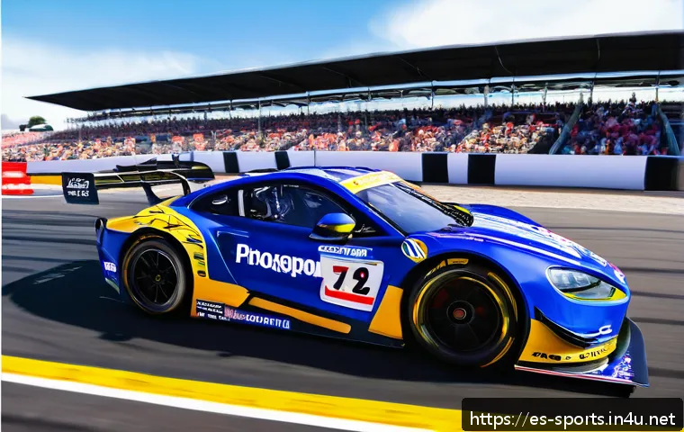 모터스포츠 레이싱 슈트 - A professional race car driver wearing a state-of-the-art racing suit made from Nomex fabric, design...